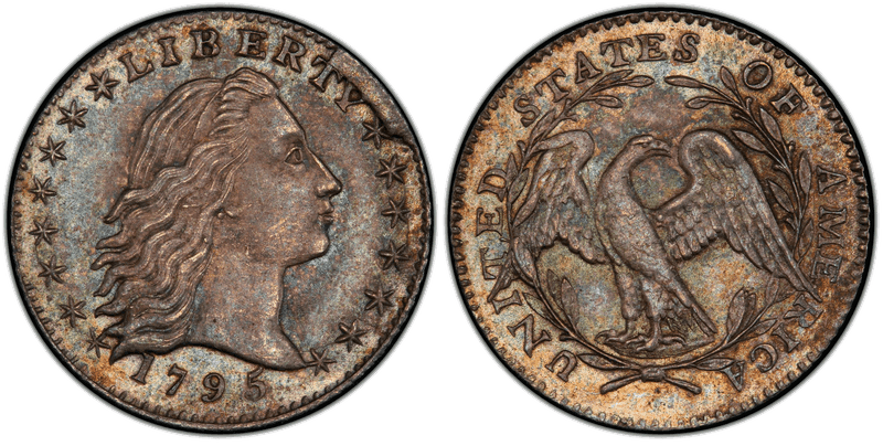 Flowing Hair Half Dimes 1794-1795