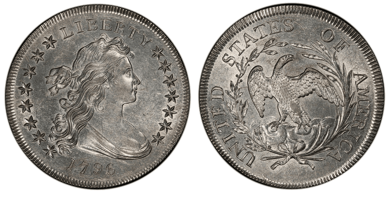 1796 Draped Bust Dollar - Small Date, Large Letters