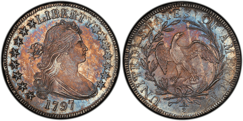 1797 Draped Bust Half Dollar