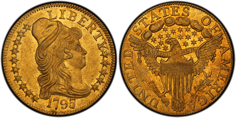 1797 Capped Bust to Right Half Eagle