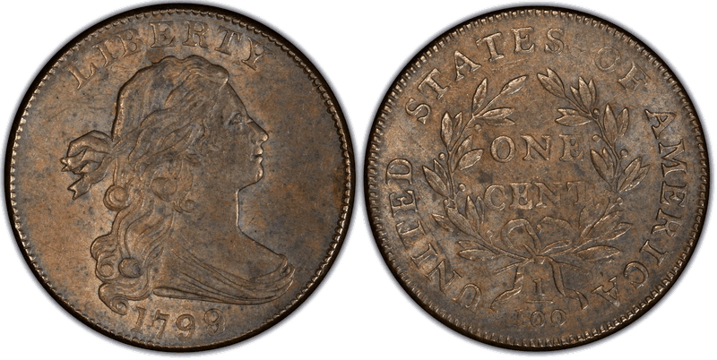 1799 Draped Bust Cent