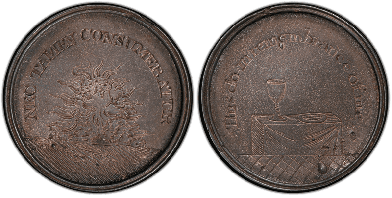 1800 Token Charleston, SC, Burzinski-1411 Communion