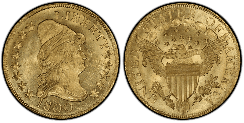 1800 Capped Bust to Right Eagle