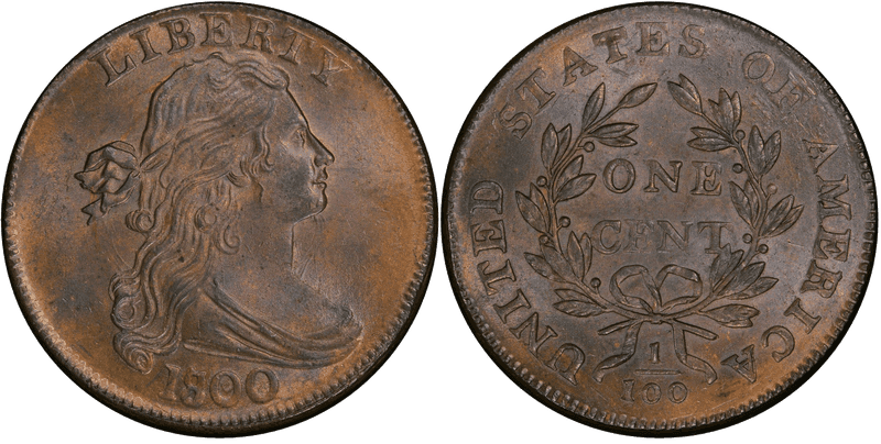 1800 Draped Bust Cent