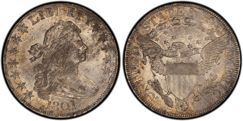 1801 Draped Bust Half Dollar