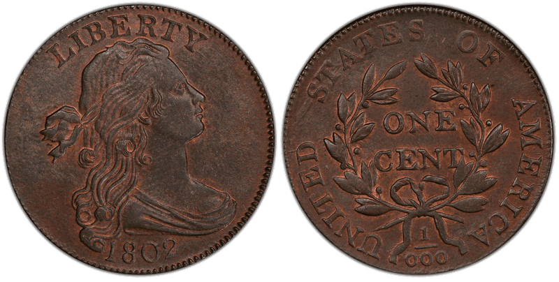 1802 Draped Bust Cent