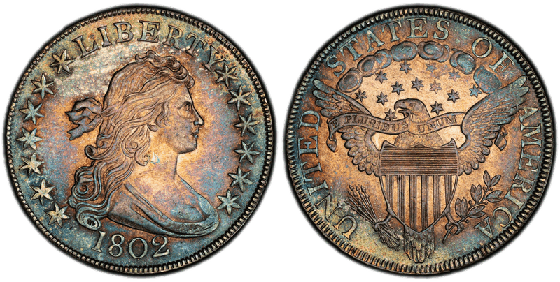 1802 Draped Bust Half Dollar