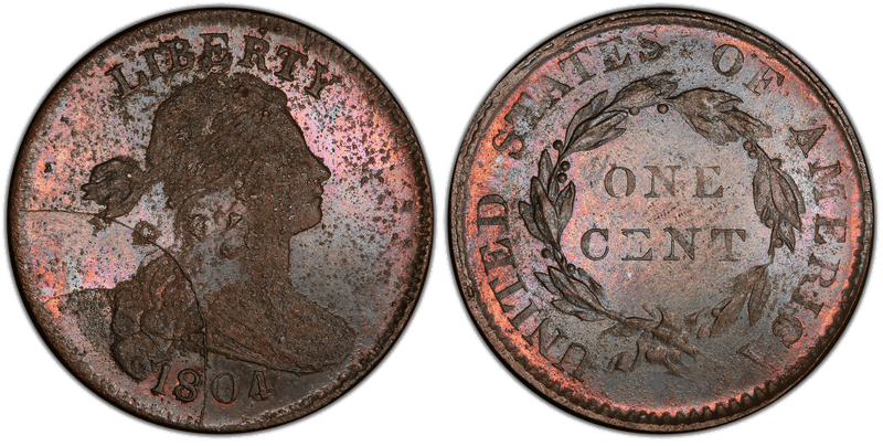 1804 Draped Bust Cent - Private Restrike