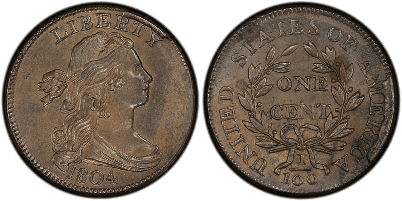 1804 Draped Bust Cent