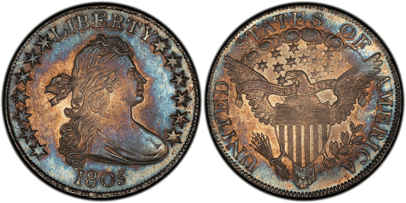 1805 Draped Bust Half Dollar
