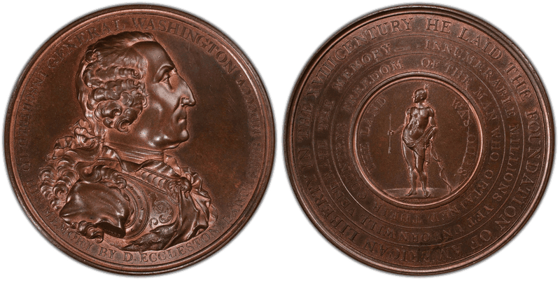 1805 Bronze Medal GW-88 - Eccleston
