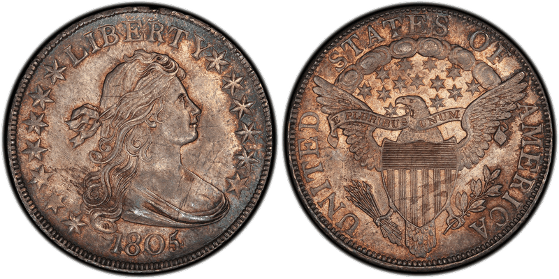 1805 Draped Bust Half Dollar
