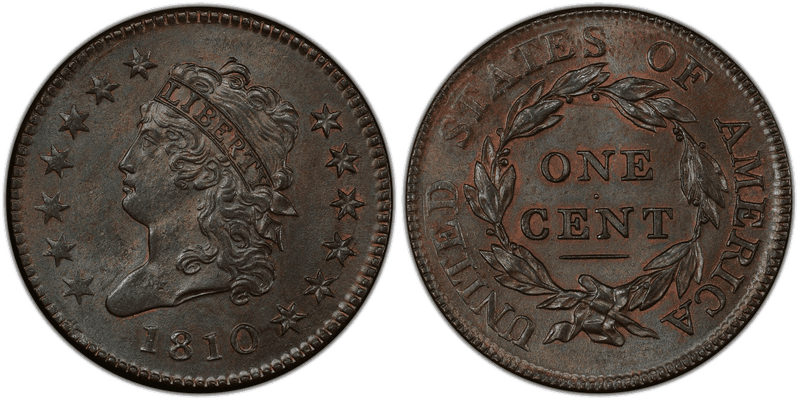 1810 Classic Head Cent
