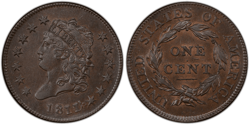 1811 Classic Head Cent