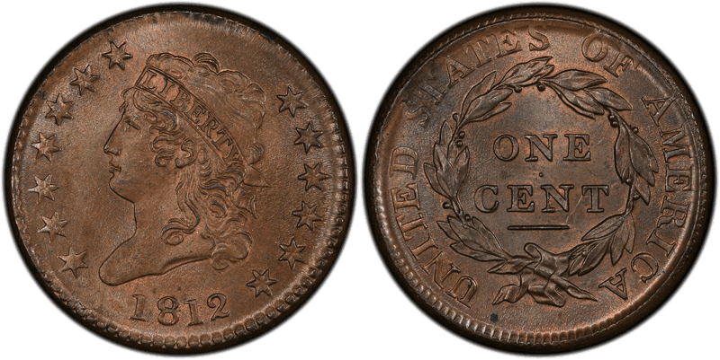 1812 Classic Head Cent
