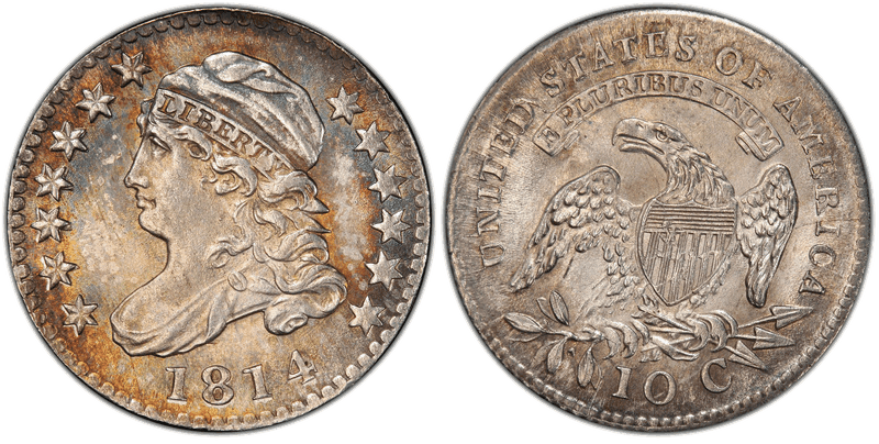 1814 Capped Bust Dime