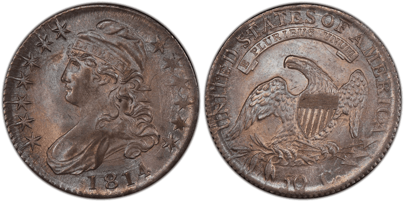 1814 Capped Bust Half Dollar - E/A