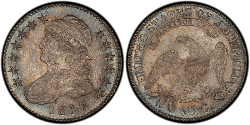 1817 Capped Bust Half Dollar