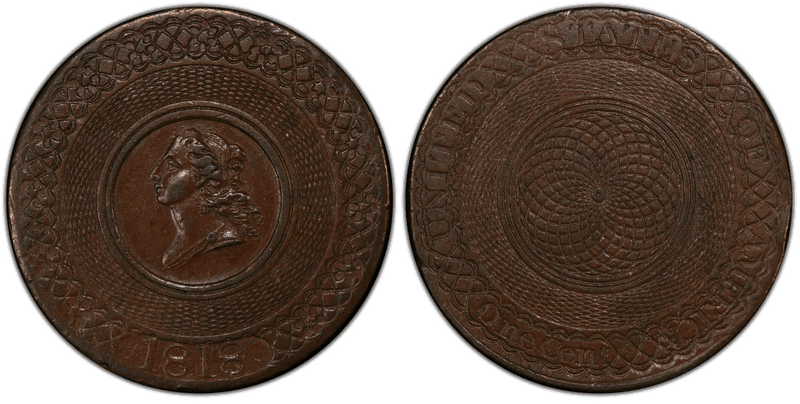 1818 Privately-issued Pattern