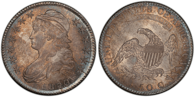 1820 Capped Bust Half Dollar