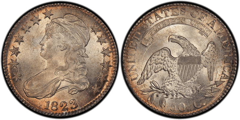 1823 Capped Bust Half Dollar - Ugly 3