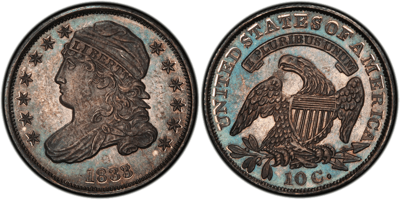 1833 Capped Bust Dime