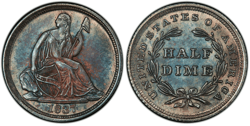 Seated Liberty Half Dimes 1837-1873