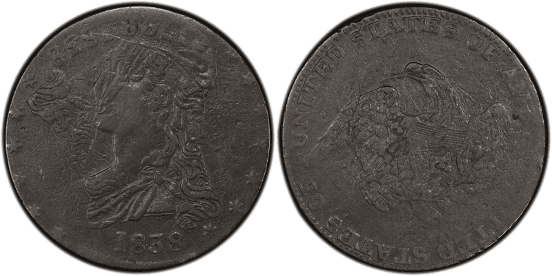 1838 Half Dollar Pattern - J-83a