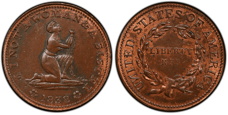 (1838) Token HT-81, Am I Not a Woman
