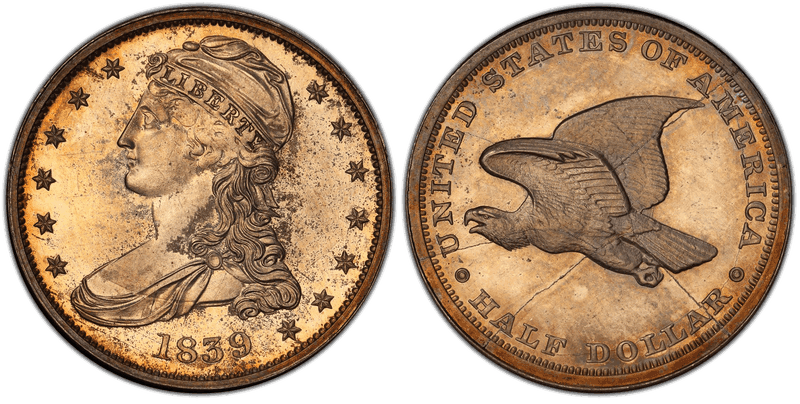 1839 Half Dollar Patterns