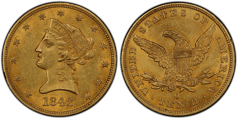 1842 Liberty Head Eagle