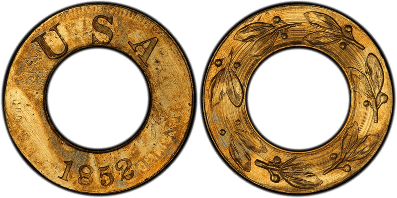 1852 Proof Dollar Pattern - J-137