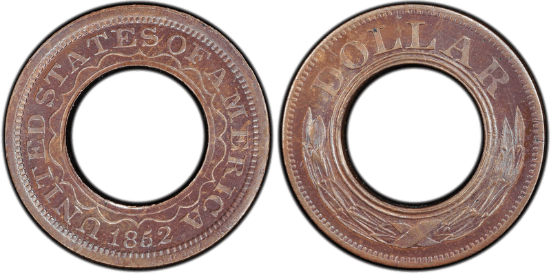 1852 Proof Dollar Pattern - J-147