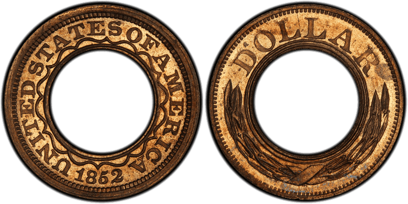 1852 Proof Dollar Pattern - J-148
