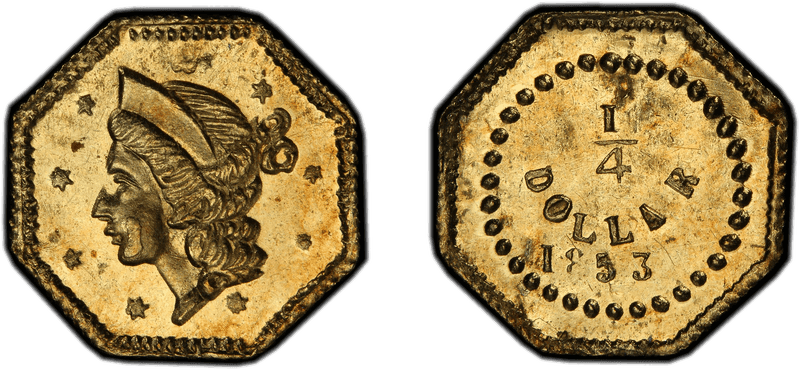 California Fractional Gold (1852-1882)