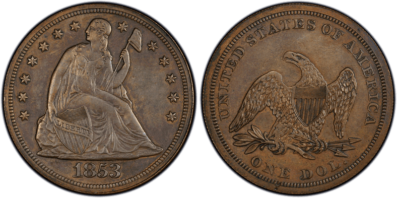 1853 Dollar Patterns