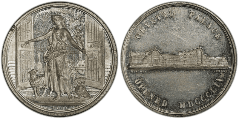 1854 HK-8, Crystal Palace Dollar