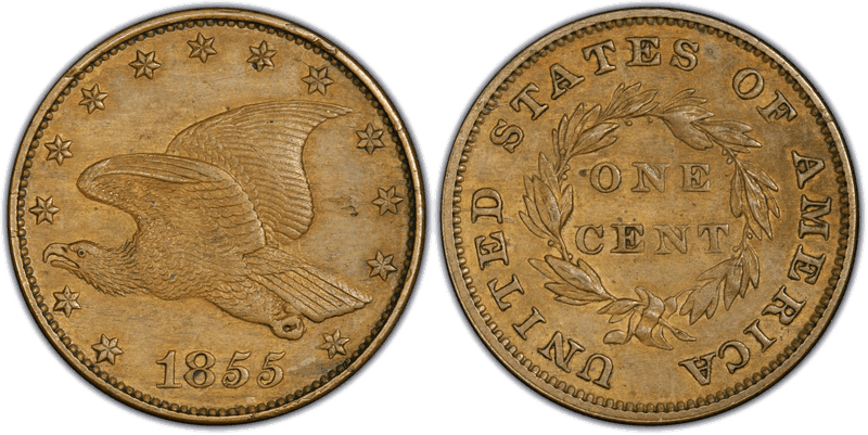 1855 Proof Cent Pattern - J-169