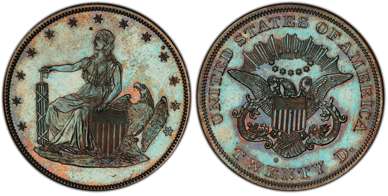 1859 Proof Double Eagle Pattern - J-262