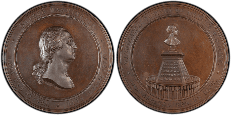 1860 Bronze Medal J-MT-23, Anthony C. Paquet