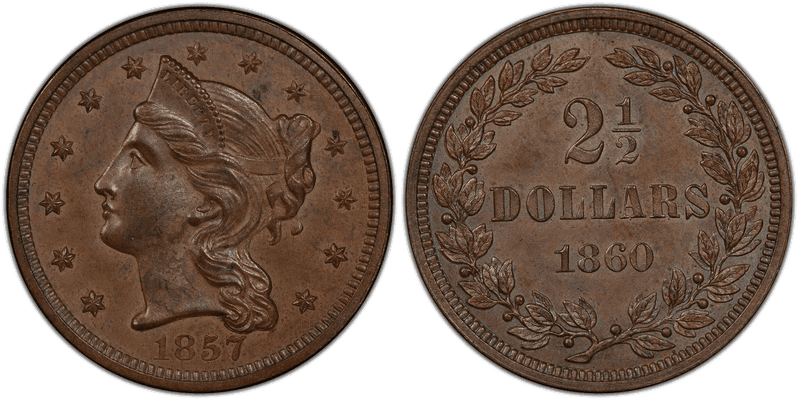 1860 Quarter Eagle Patterns