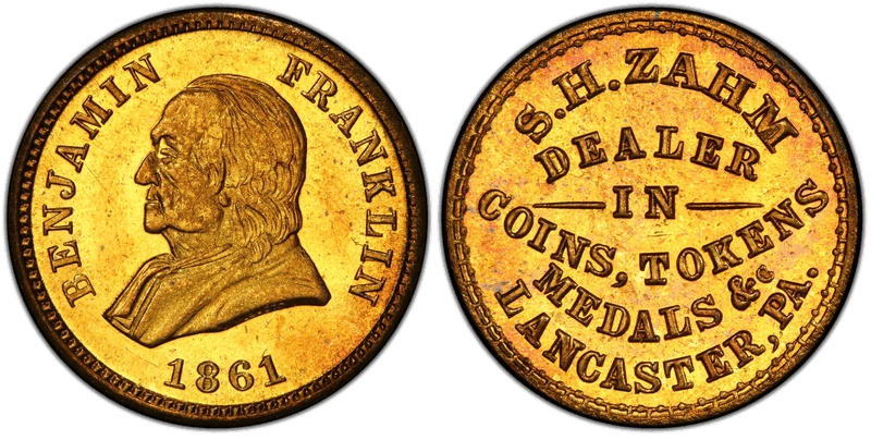 Civil War Store Cards - Pennsylvania