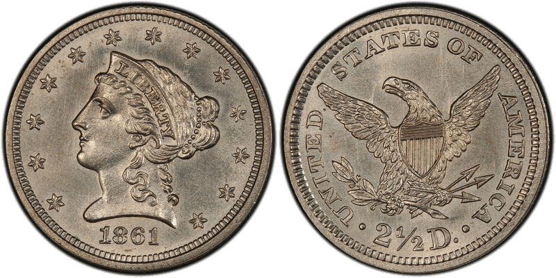 1861 Quarter Eagle Patterns