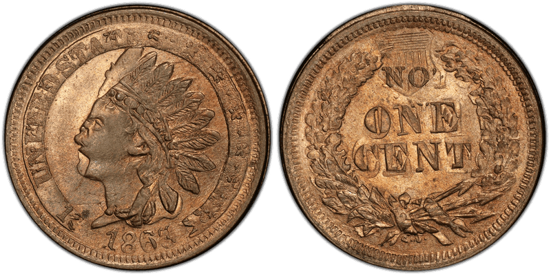 (1863) Copper-Nickel Civil War Patriotic Token F-95/368do, Not One Cent