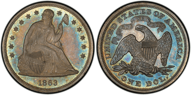 1863 Dollar Patterns