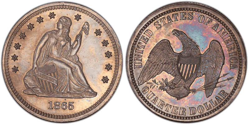 1865 Quarter Patterns