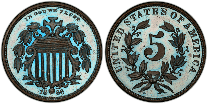 1866 Proof Nickel Pattern - J-491