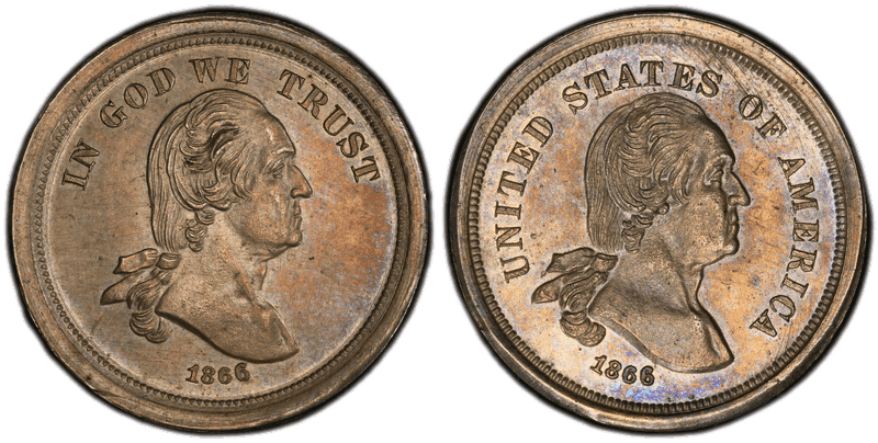 1866 Proof Nickel Pattern - J-521
