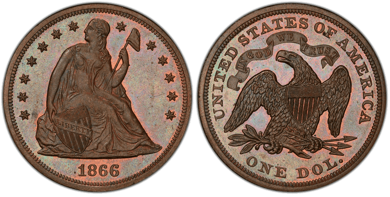 1866 Dollar Patterns