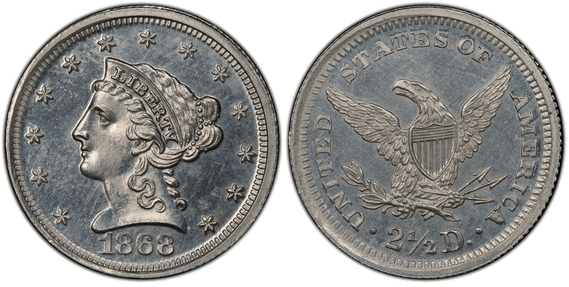 1868 Quarter Eagle Patterns